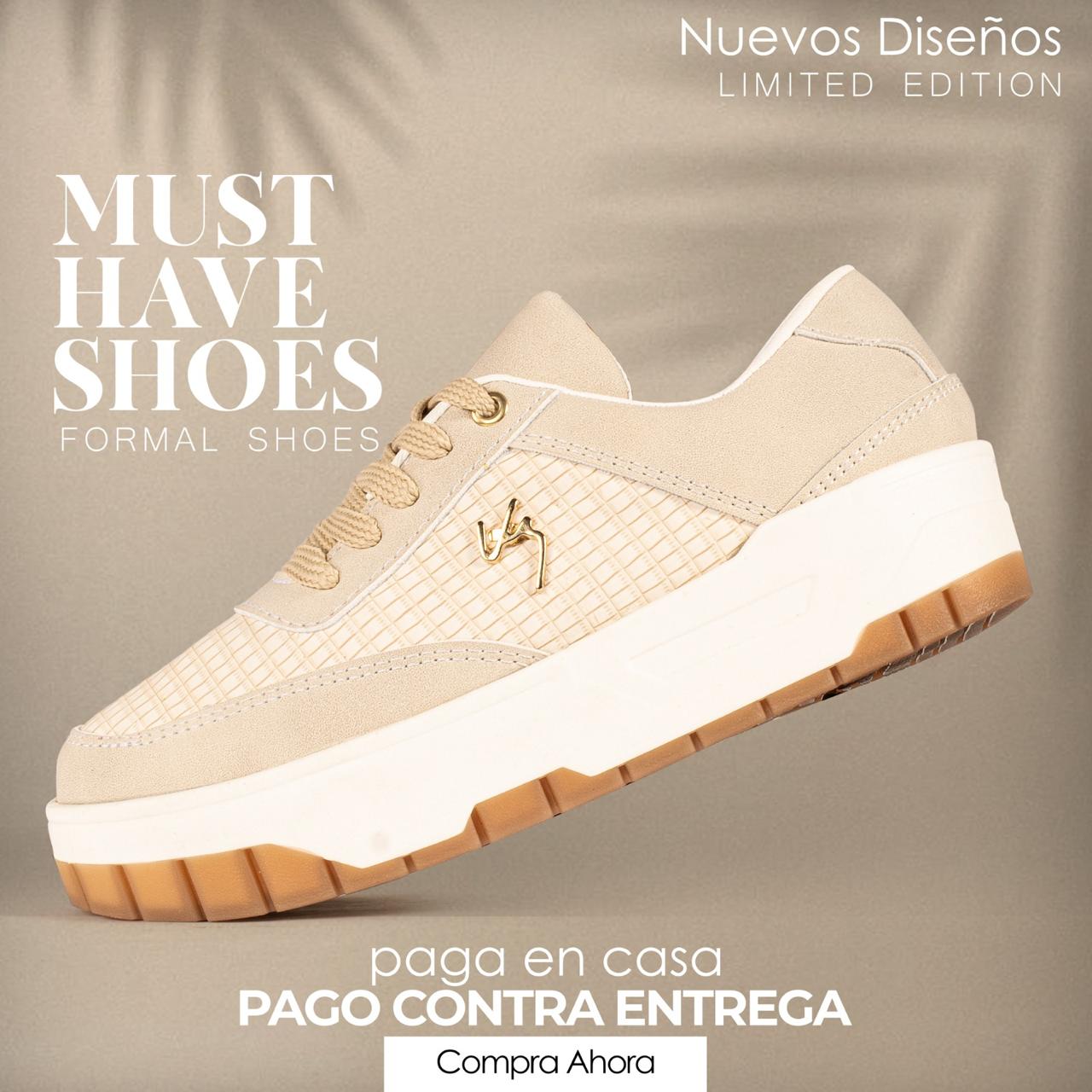 Calzado Mujer Vlz Beige